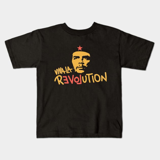 Che Guevara - Revolution - hasta la victoria siempre - marxism - cuba Kids T-Shirt by Boogosh